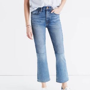 (FINAL PRICE)Madewell cropped bootcut jeans